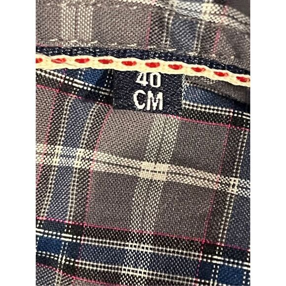 Indigo Nation plaid button down shirt - L - Picture 8 of 8